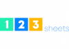 123 sheets logo