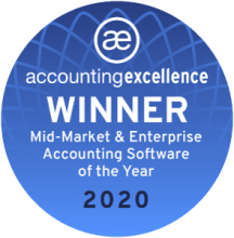 Accounting Excellence winner iplicit 2020